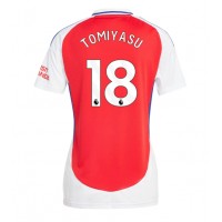 Arsenal Takehiro Tomiyasu #18 Kotipaita Naiset 2024-25 Lyhythihainen